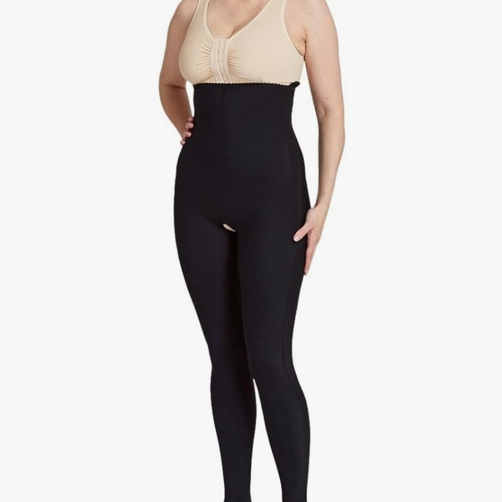 High-Waisted Black Shapewear Leggings